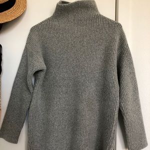 Gray sweater